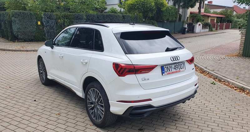 Audi Q3 cena 119999 przebieg: 40102, rok produkcji 2022 z Nysa małe 191
